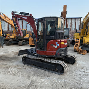 Excavatrices d'occasion Yanmar VIO60 à haute efficacité et transmission hydraulique se vendent bien - Mini-excavatrice d'occasion Yanmar 60 - Product Image 5