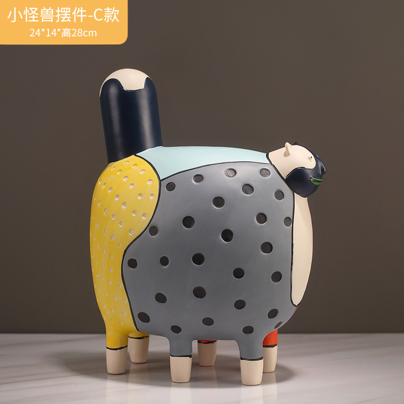 Monster Cat Figurine