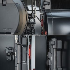 Support d'antenne de hayon en acier amélioré 2025 pour Land Rover Defender – Accessoire pour mât d'antenne - Product Image 2