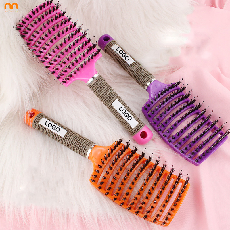 Custom Logo Private Bristle Hair Brush