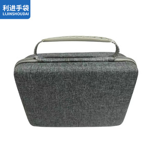 Étui de protection Lijinshoudai pour instruments, sac de rangement rigide en EVA avec poche en filet, noir, emballage électronique 3C - Product Image 3