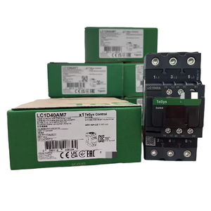Contacteurs magnétiques d'origine LC1D40AM7 Nouveau PLC dédié à l'automatisation industrielle PAC en stock prêt à l'emploi - Product Image 1