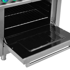 36 inch gas thương mại nấu ăn phạm vi 24 "vỉ nướng + 2 Top Burner gas phạm vi với lò - Product Image 4