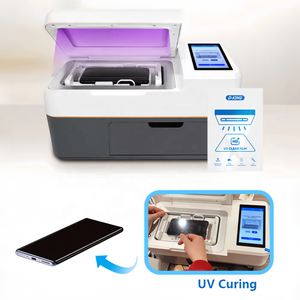 Protector de Pantalla Completo, Película Protectora de Pantalla Curva Flexible, Protector de Pantalla de Hidrogel con Curado UV Nano para Cualquier Modelo de Teléfono Inteligente - Product Image 2