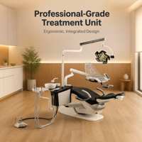 Fauteuil dentaire personnalisé en métal et plastique, design tendance, certifié CE, unité dentaire électrique 350W TS-8830, vente en gros (25 unités)