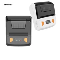 Imprimante thermique sans encre 80 mm portable pour reçus, machine d'impression sans fil avec batterie ultra-grande capacité, en stock