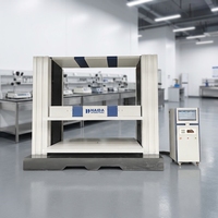 Máquina de Prueba de Compresión de Cajas Computarizada de 30T, Equipo de Prueba de Resistencia a la Compresión de Cajas de Cartón y Papel, Máquina de Prueba de Embalaje