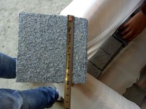 Adoquines de granito rosa chino G611, piedra de pavimentación para exteriores pulida y flameada, estilo de diseño moderno, azulejo de granito a un precio asequible - Product Image 4