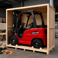 Chariot élévateur électrique de 1,5 tonne fabriqué en Chine avec déplaceur latéral pour les opérations de manutention de palettes en entrepôt industriel
