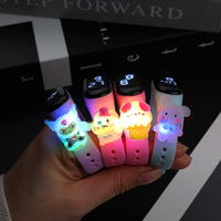 Nouvelle Montre LED Numérique Tactile 2026 pour Enfants, Motif Dessin Animé, Lumières Colorées, Idéale pour Filles et Élèves du Primaire - Vente en Gros
