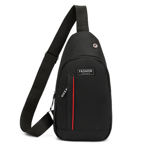 2024 Men's Oxford Cloth Chest Bag Multi-Functional Sports Outdoor Leisure Shoulder Messenger Wholesale Promotional Backpack