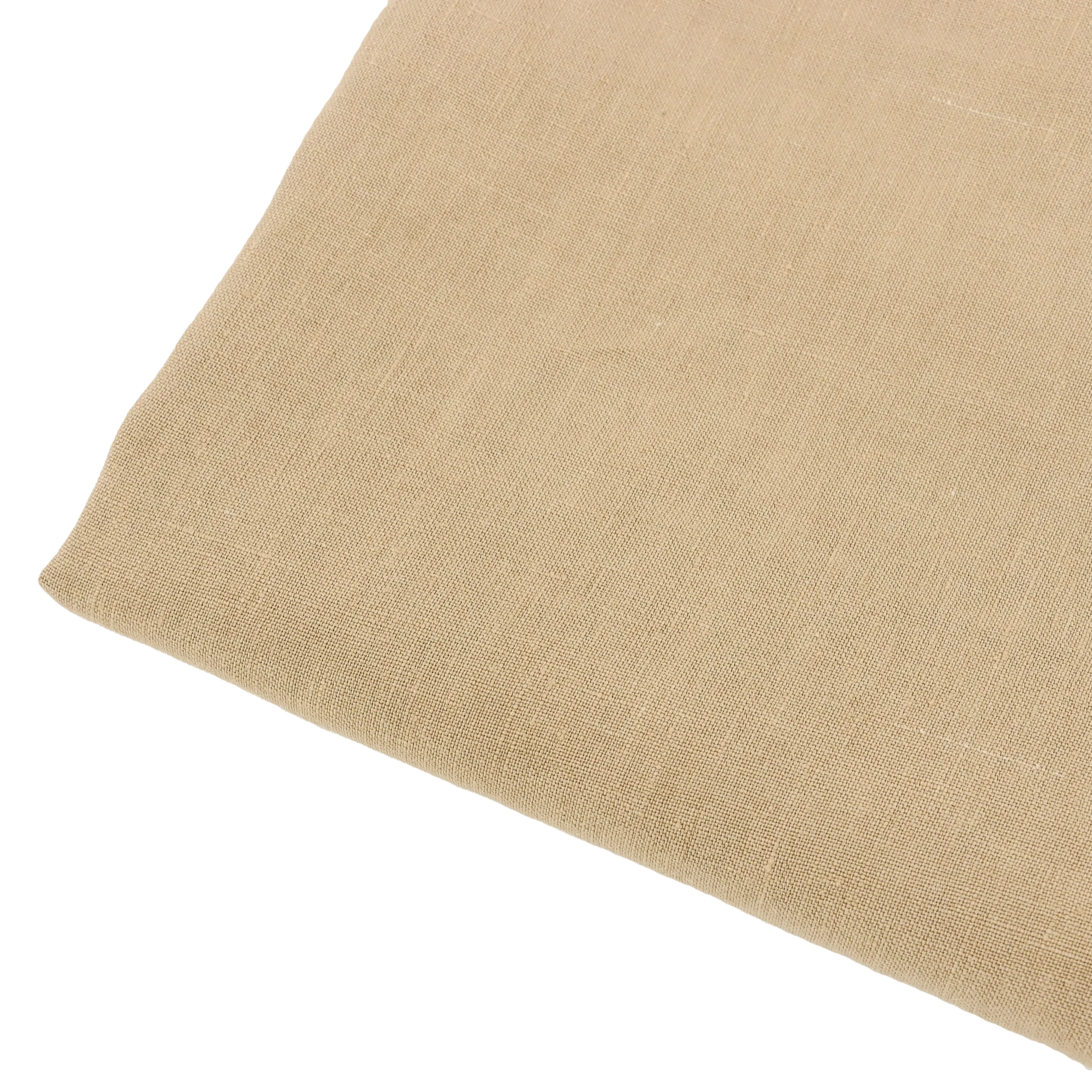 sales Factory Pure Plain Linen Fabric Dress Design Fabric upholstery cloth fabrics free sample