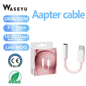 Cable de Audio Tipo C <span class=keywords><strong>a</strong></span> 3.5mm <span class=keywords><strong>Hembra</strong></span>, Alta Calidad, Gris, Transmisión de Señal <span class=keywords><strong>a</strong></span> 90 Grados para Dispositivos USB, Blindaje Trenzado Metálico - Product Image 1