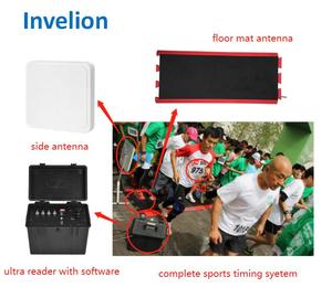 Hoàn Chỉnh Marathon Đi Xe Đạp Thời Gian <span class=keywords><strong>Chip</strong></span> Hệ Thống Cho Bán Dài Phạm Vi Uhf Rfid Thời Gian Đầu Đọc 4 Cổng <span class=keywords><strong>Chip</strong></span> Sàn Mat Antenna Yếm Có Dây Đeo Tag - Product Image 2
