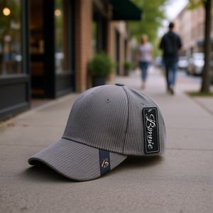 Cappellino da Baseball Bowie a 6 Pannelli, Regolabile, Unisex, in Velluto a Coste 100% Cotone, Cappello Casual per Adulti - Product Image 2