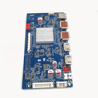 Placa base MD-W9UHD-AV1 UHD 3840*2160 para monitor, placa controladora 8Lane V-BY-ONE, tarjeta de video LCD, 2*DP/ 3*-Compatible, actualización USB