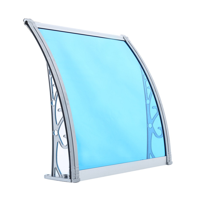 Aluminium Frame Front Window Door Canopy Polycarbonate Roof Canopy Awning for Sun Protection Pavilion Product Type