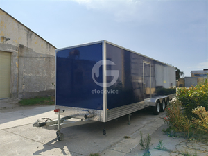 Remolque de Ducha Móvil VIP de 2 Cabinas, Popular Baño Portátil para Exteriores, para Escuelas y Parques, Diseño Moderno - Product Image 2