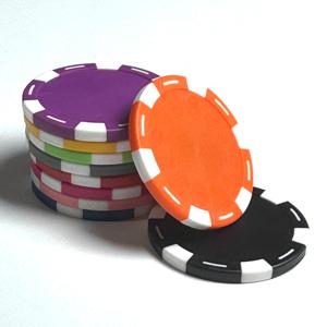 Fichas de Póker con Borde Rayado, 40mm, 13.5g, Compuesto de Arcilla, Personalizables con Logotipo/Impresión, Multicolores <span class=keywords><strong>para</strong></span> Casino y Noches de Juego - Product Image 2