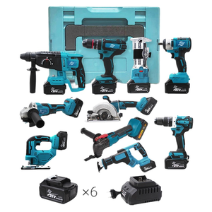 Kit d'outils électriques sans fil, kit d'outils électriques à batterie, kit d'outils électriques à batterie lithium 21v - Product Image 1