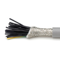 Câble de contrôle multicœur 14 16 18 20 22 Câble de blindage liycy jz oz 0.3 0.5 0.75 1 mm Tresse blindée Flex Sensor Kabel