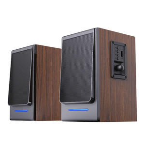 Altavoz de Madera 2.0 para Computadora, Audio con Bajos, Altavoz Portátil para PC de Escritorio - Product Image 2