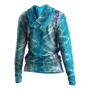 Camiseta de Pesca con Capucha para Mujer, Protección Solar UPF, Secado Rápido, Ecológica y Resistente a los Rayos UV - Product Image 4