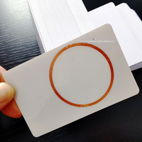Kartu Akses RFID CR80 Tahan Air Sampel Gratis 125KHz Kartu Pintar Plastik PVC Kartu Bisnis NFC Pembayaran Hotel