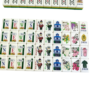 Juego de Fichas de Mahjong Masters 2026, Edición Limitada, 4 Capas, Grabado, 160 Fichas, Lujo Americano - Product Image 1