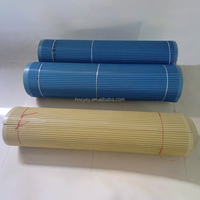 Alfombra de acceso para silla de ruedas de playa, plegable, de malla de poliéster, con bucles grandes, de 3,6 mm de grosor, antideslizante e impermeable