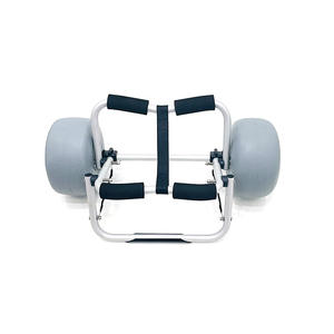 समायोज्य विशेष फोल्डेबल एल्यूमीनियम कनायक रॉड कार्ट मंच सार्वभौमिक ट्रेलर ट्रॉली plepe उपकरण भंडारण हाथ का उपयोग रबर - Product Image 1