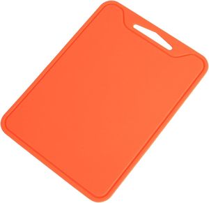 Planche à découper en silicone carrée, durable, antidérapante, pliable, écologique, 30,1x22 cm, multicolores, ustensiles de cuisine - Product Image 1
