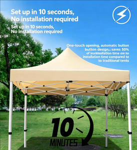 Custom Heavy Duty 10x20 Aluminum Folding <b>Canopy</b> Tent with Logo Pop-up Indoor Print Tent UV Resistant Waterproof - Product Image 6