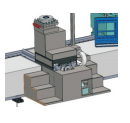 Tour CNC horizontal à broche unique ultra-robuste TH160, portée maximale de 1600 mm, charge utile de 25 000 kg
