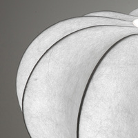 Lampe en fer minimaliste, lustres modernes, forme de citrouille, suspension décorative en soie, lampe suspendue pour table à manger, salon