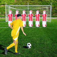 Mannequin gonflable de gardien de but factice de football Air Mannequin Free Kick Defender Wall pour enfants adultes