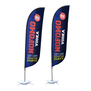 Display <strong>Stand</strong> <strong>Garden</strong> 90 Degree Fitting <strong>Flag</strong> Double Sided Printed Promotion Advertising <strong>Flag</strong> - Product Image 5