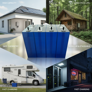 Batería de Iones de Litio Prismática LiFePO4 REPT 3.2V 280Ah, Vida Útil de 8000 Ciclos, Temperatura de Funcionamiento de -30~60°C, Almacenamiento de Energía Personalizable - Product Image 6