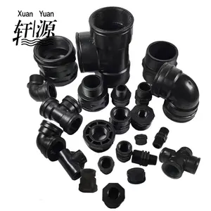 PP Threaded Plastic Pipe Fittings For Irrigation And Water Management Systems Nipple Elbow Reducer Bush Female