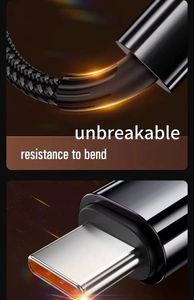 Type-C <b>USB</b> 6A Quick Charge <b>Cable</b> PVC Jacketed Fast Charging Data Charger for Phone Computer Tablet-USBC Wire - Product Image 3