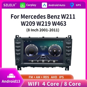 W203 8-Inch Android Navigation Carplay Auto <b>USB</b> Dashboard Stereo MP3/MP4 <b>Players</b> Built-in GPS All-In-One Lelv-8inch En - Product Image 3