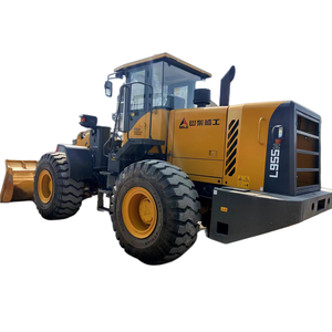 17トンの中型中国ブランドSDLGLG955N中古タイヤローダーL955L955F - Product Image 1
