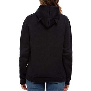 Produttore Personalizzato Logo Delle Donne Dell'orecchio di Gatto Stampato Pullover <span class=keywords><strong>Con</strong></span> <span class=keywords><strong>Cappuccio</strong></span> Teen Girl Sveglio del Panno Morbido <span class=keywords><strong>Felpa</strong></span> <span class=keywords><strong>Con</strong></span> <span class=keywords><strong>Cappuccio</strong></span> - Product Image 2
