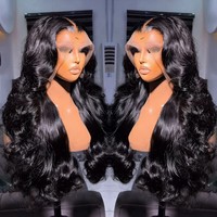 Perruque frontale HD 13x6 sans colle, cheveux humains vietnamiens bruts, ondulés, pour femmes noires, vente en gros, usage quotidien, mode