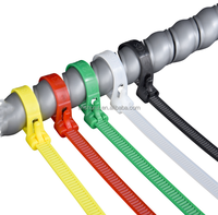Wholesale High Quality 200mm Self-lock Nylon Cable Tie Eco-Friendly Plastic Zip Ties Free Sample Fasteners