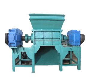 Best Price PE PVC Material Shredder Machine Automatic Double Shaft Crushing Equipment for Waste Plastic Bottles <b>Rubber</b> Gearbox - Product Image 5