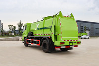 Dongfeng 10 CBM camion à ordures de cuisine camion de collecte des déchets de cuisine chargeur arrière camion à déchets alimentaires en vente