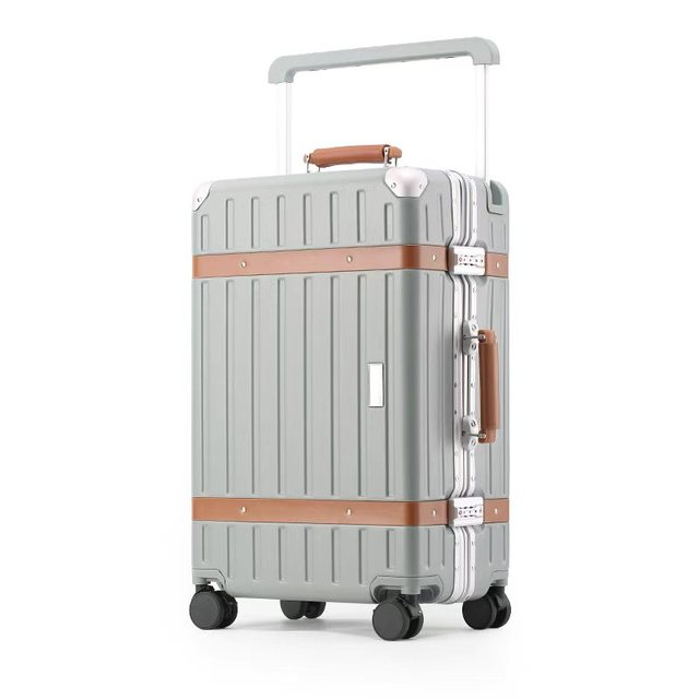 Luxury 20/26 Inch Polycarbonate Hard Shell Light Weight Durable Anti-Theft Suitcase Luggage Set Lock Modern Style Wide Handle