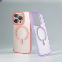 Coque PC translucide magnétique effet mat antichoc et anti-traces de doigts pour iPhone 18 17 Pro Max – Vente Flash