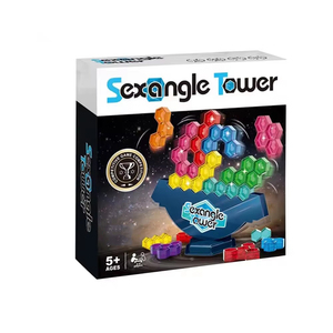 Jouet d'équilibre empilable Jinying pour enfants, blocs de construction colorés, jeu de société d'empilage, tour d'empilage, jouet éducatif - Product Image 5